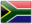 Flagge Südafrika