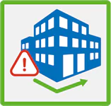 Gefahrenzone verlassen